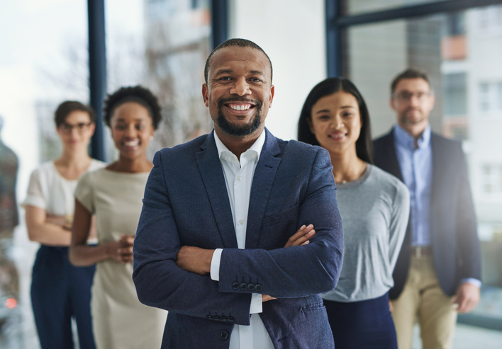 Black professionals building their professional network in Texas