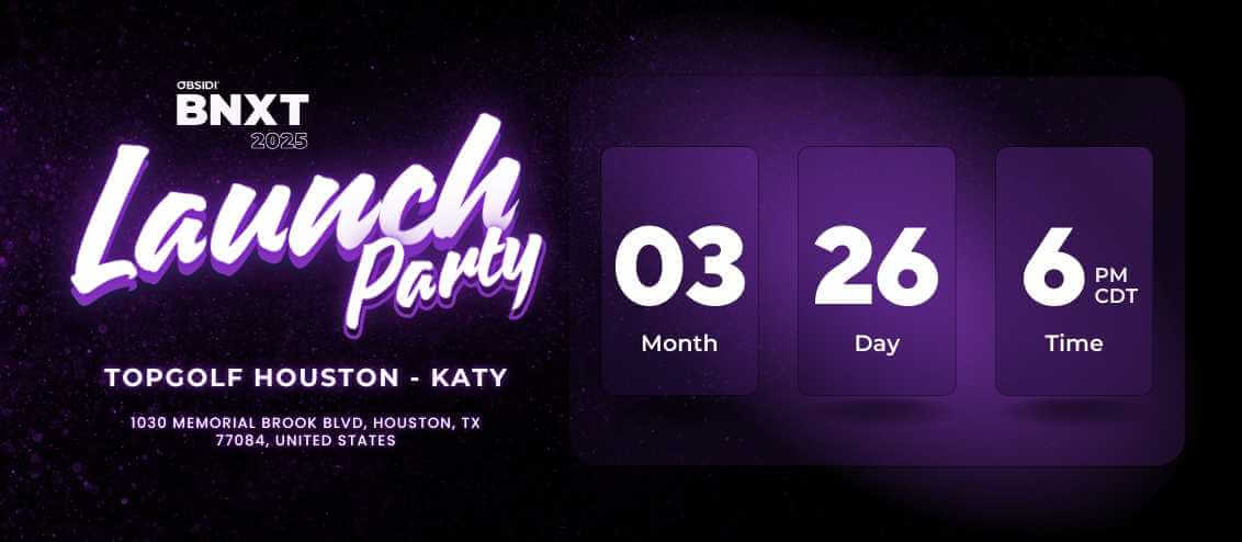 Obsidi® BNXT 2025 Launch Party
