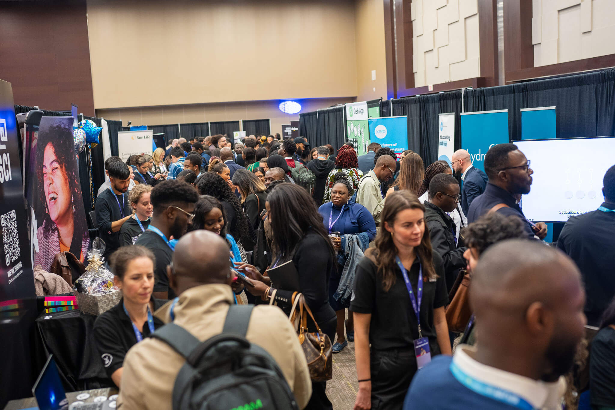 Attendees connecting at the BFUTR Global Tech Summit